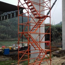75型安全爬梯 建筑施工人行爬梯 高空施工安全爬梯